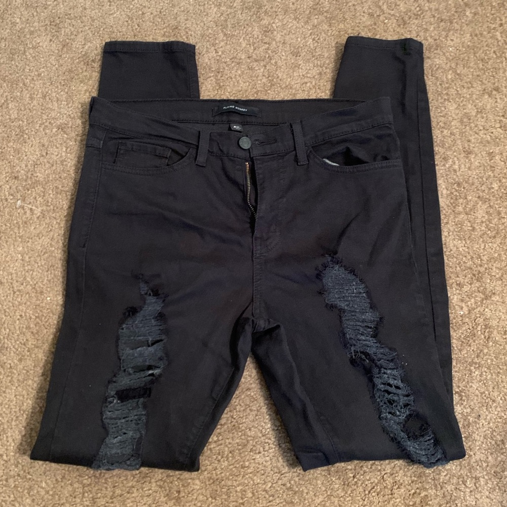 Flying Monkey Black Skinny Jeans